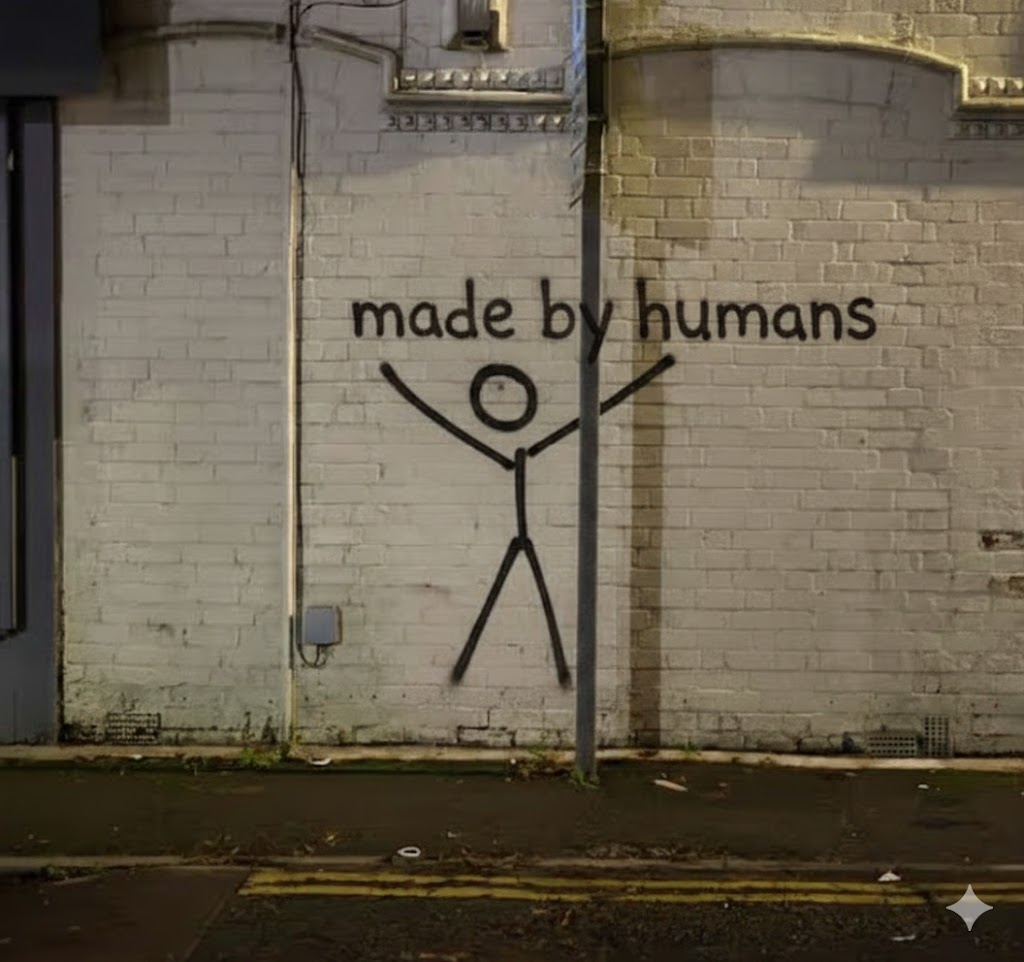 Human drawing in Sao Paulo